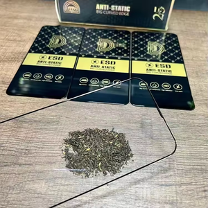 Protector de Pantalla de Vidrio Templado Antiestático OG Golden Diamond con Pegamento Completo para Motorola Tecno Infinix ESD para Huawei Xiaomi - Product Image 3