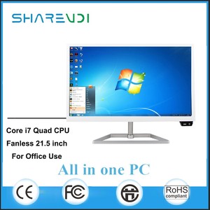 Ordinateur de bureau tout-en-un pour jeux de 23,8 pouces, processeur Core i5 i7 10e-12e génération, 6 cœurs, 8+128/256/512 Go de DDR4, ordinateur portable barebone - Product Image 5
