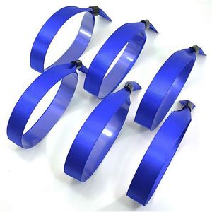 สายรัดข้อมือซิลิโคน/โพลีเอสเตอร์แบบริบบิ้น ปี 2024 แบบสั่งทำพิเศษ ปิดล็อคได้ เป็นมิตรกับสิ่งแวดล้อม ใช้ครั้งเดียวสำหรับงานเทศกาลและกิจกรรมส่งเสริมการขาย - Product Image 5