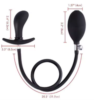 YPM SM Gag oral gonflable en silicone liquide pour l'entraînement, bondage, ouverture orale, pénis rembourré, passion, flirt en couple