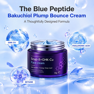 Crème visage au cuivre GHK CU Snap 8 avec butylène glycol et glycérine pour adoucir la peau sèche et rugueuse, repulper la texture de la peau, soin quotidien de la peau - Product Image 4