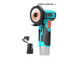 Mini-meuleuse d'angle sans fil 12V DC de 3 pouces, outil de découpe, de meulage et de polissage portable pour bricolage, meuleuse à batterie 10000