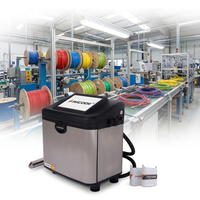 Imprimante à jet d'encre continu pour la codification par lots sur ligne d'emballage automatique pour bouteilles en PET, imprimante à jet d'encre CIJ