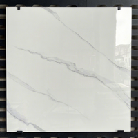 Carreaux de sol en porcelaine blanche vitrifiée, imitation pierre, texture antidérapante, résistants aux acides, antibactériens, 600x600mm, pour villa moderne