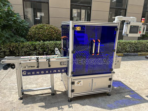 Étiqueteuse automatique de timbres fiscaux à colle thermofusible pour bouteilles de bocaux facile à configurer Étiqueteuse en forme de L - Product Image 6