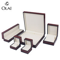 Boîte de rangement en bois pour boucles d'oreilles, bagues, montres, petite boîte à bijoux, coffret cadeau pour bijoux, emballage pour bijoux