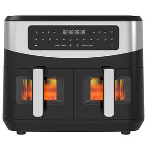 Friggitrice ad Aria AF21 <span class=keywords><strong>Smart</strong></span> a Doppia Zona da 9L in Plastica con Doppio Cestello da 10L e 8L - Product Image 2