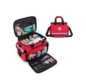Grande trousse de premiers soins d'urgence complète personnalisée bon marché en gros <span class=keywords><strong>sac</strong></span> médical portable <span class=keywords><strong>complet</strong></span> avec tous les éléments essentiels - Product Image 2