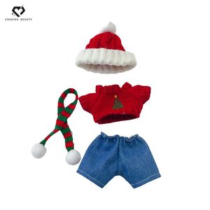 Conjunto de <span class=keywords><strong>Ropa</strong></span> y Accesorios para Muñeca BJD, Decoración Navideña de Santa Claus - Product Image 1