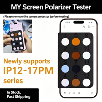 Lentille Polarisée pour iPhone 12-17 Pro Pro Max – Outil de Vérification d'Authenticité et de Test d'Écran Original