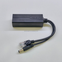 Produit phare : Splitter PoE isolé 48V vers 12V 1.25A IEEE 802.3af/at 10/100Mbps pour caméra IP, certifié CE/FCC, IP30