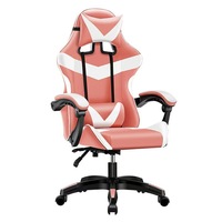 Fauteuil de gaming exécutif en cuir avec base chromée, accoudoirs réglables, vérin à gaz 3 positions, coussin en mousse à mémoire de forme et fonction pivotante