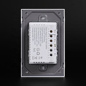 Modern Design Tuya <span class=keywords><strong>Smart</strong></span> Life Wifi Light Schakel Ons 118 Type <span class=keywords><strong>2</strong></span> Bende Slimme Aanraakschakelaar Met Gehard Glazen Paneel - Product Image 6