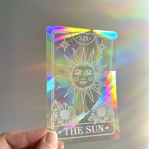 Set Guidebook Omens Cartes De <span class=keywords><strong>Tarot</strong></span> Affirmation Gold Foil Printing Oracles Playing Cards Deck Venta al por mayor Custom <span class=keywords><strong>Tarot</strong></span> Cards - Product Image 2