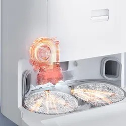 หุ่นยนต์ดูดฝุ่นถูพื้น <span class=keywords><strong>Xiaomi</strong></span> Mijia 3 in 1 พร้อมระบบตั้งเวลา 2.4Ghz Wi-Fi 55W ชาร์จเองได้ - Product Image 5