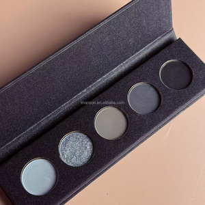 Nhãn hiệu riêng cao sắc tố mát mẻ săn chắc Smokey Matte kim loại cuối cùng màu xám bạc đen <span class=keywords><strong>Eyeshadow</strong></span> <span class=keywords><strong>Palette</strong></span> - Product Image 2