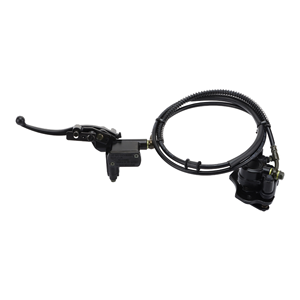 Ensemble <span class=keywords><strong>de</strong></span> <span class=keywords><strong>frein</strong></span> à disque arrière pour quad ATV <span class=keywords><strong>50cc</strong></span>-125cc, cylindre maître hydraulique + étrier + plaquettes <span class=keywords><strong>de</strong></span> <span class=keywords><strong>frein</strong></span>, kit complet - Product Image 1
