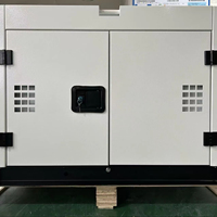 Générateur diesel silencieux portable 50/100 kW pour le camping, avec design léger et compteur horaire