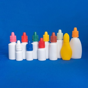 Wholesale Empty PE Cylinder <b>Dropper</b> <b>Bottles</b> with Colorful Caps Silk Screen Printed Super International Brand for Cosmetic Serum - Product Image 6