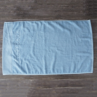 SPA Towel Set Dobby Style Jacquard logo Body Face Cloth Hand Towels 100% Cotton