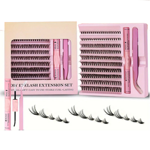 Expédition rapide, <span class=keywords><strong>cils</strong></span> en cluster DIY, stock en entrepôt US/UE, <span class=keywords><strong>cils</strong></span> individuels, livraison en 3 à 7 jours, pas d'attente douanière - Product Image 4