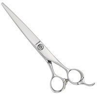 Ciseaux de coiffure professionnels en acier inoxydable industriel pour salon de coiffure, 7 pouces, pour la coupe et le coiffage, toilettage canin, garantie 3 ans