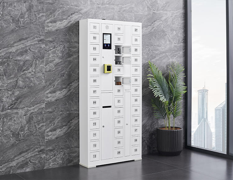 30 Bay Credit Card Payment Function Smart Metal Storage Key Locker Products from Henan Wlan Co