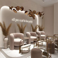 Chine Nail Supply Pas Cher Moderne Blanc Nail Spa Chaise Pédicure Chaise Pompe Magnétique Jet Couverture whirlpool