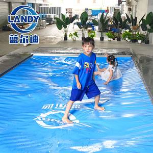 Cubierta Retráctil de PVC para <span class=keywords><strong>Piscina</strong></span> Landy, Protección UV, Antipolvo, Cubiertas Rígidas para Piscinas Enterradas, Se Puede Caminar Sobre Ella - Product Image 2
