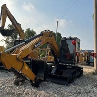 Excavator Hidrolik Crawler Sany SY95C Bekas 9.5 Ton Model 2022 Langsung dari Pabrik Tersedia Stok Mesin Pompa Gigi