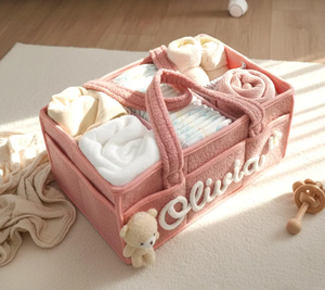 Cesta de almacenamiento de peluche <span class=keywords><strong>para</strong></span> bebés, organizador personalizado <span class=keywords><strong>para</strong></span> la habitación del bebé, organizador de pañales <span class=keywords><strong>para</strong></span> bebés - Product Image 2