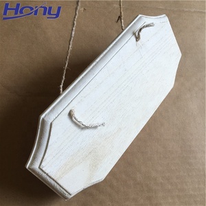 Rettangolo di <span class=keywords><strong>legno</strong></span> bianco fette di placca di <span class=keywords><strong>legno</strong></span> incompiuto appeso segno di <span class=keywords><strong>legno</strong></span> <span class=keywords><strong>con</strong></span> la corda per la scrittura di pittura pirografia artigianato - Product Image 4