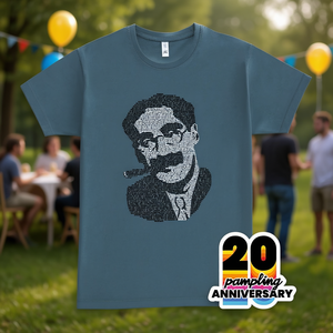 T-shirt Master Of Sarcasm, edizione 20° anniversario, abbigliamento promozionale - Product Image 3