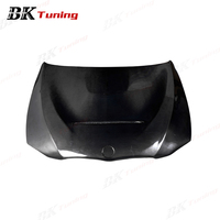 Couvercle de moteur modifié style GTS BK Tuning pour BMW M3 E92 E93, capot avant en fibre de carbone sèche pour BMW M3 E92 E93