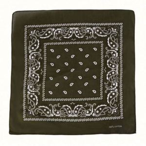 Fashion 18 Colors Paisley Printed Cotton Bandanas Recycled Bandana Square <b>Head</b> <b>Wraps</b> Kerchief Neck Scarf Novelty Cotton Bandanas - Product Image 5
