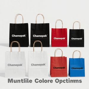 Bolsa de Regalo de Lujo con Asa, Impresión Offset Digital, para Zapatos, Ropa, Alimentos, Libros, para Compras Minoristas y de Supermercado - Product Image 6