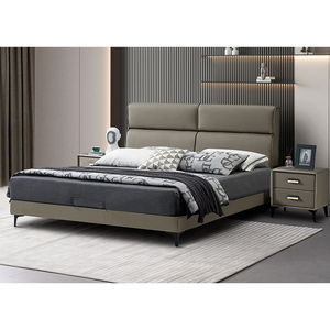 <span class=keywords><strong>Testiera</strong></span> Trapuntata di Alta Gamma Italiana in Vera Pelle con Struttura in Legno Ecologica Regolabile per Letti Matrimoniali XL con Contenitore per Matrimoni Morbida - Product Image 6