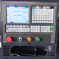 Mesin Bubut CNC Horizontal Flat Bed Otomatis Berkualitas Tinggi CK6150 Single Spindle Medium Duty HIPOW