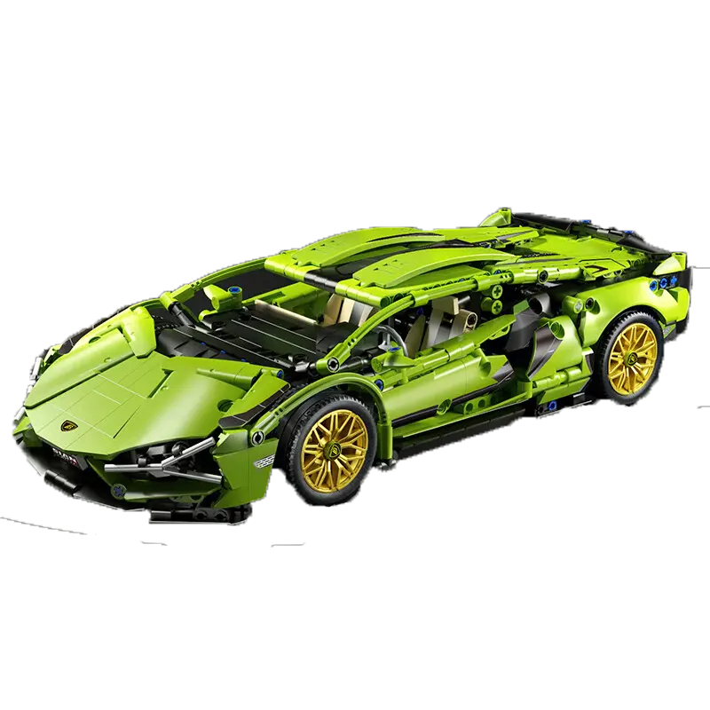 Manufacturer 1:14 Lambor Bat Sports Car Model Vehicle Technic Racing Cars Building RC Car Blocks Toy Build block Sets for Boys