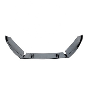New 2008-2016 Audi A5 Front Bumper <strong>RS5</strong> Carbon Fiber Look Diffuser <strong>Spoiler</strong> with Clips - Product Image 1