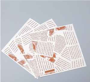 Bolsas de Papel Kraft Antigrasa para Comida para Llevar, Bolsas Abiertas para Doner <span class=keywords><strong>Kebab</strong></span>, Bolsas Desechables Personalizadas para Envolver Hamburguesas - Product Image 4