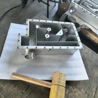 Séparateur de vapeur sur mesure en tôle métallique, pièces usinées CNC, pièces pliées et estampées, quincaillerie industrielle en acier inoxydable