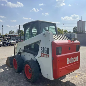 Temukan ikon serupa Bobcat menggunakan roda Mini Skid Steer S160 2.7ton kondisi sangat baik suku cadang asli dengan EPA - Product Image 1