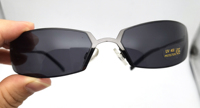 Jumeaux Style lunettes de soleil mode Cool Gunmetal cadre hommes conduite marque conception films matrice lunettes de soleil