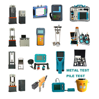 Equipo de Pruebas Geotécnicas, Laboratorio de Mecánica del Suelo, Instrumentos de Ingeniería Civil, Instrumentos NDT, Pruebas de Concreto, Materiales