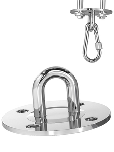 Premium Fixed Installation <strong>Rigging</strong> <strong>Hardware</strong> Stainless Steel 304 Load-Bearing <strong>Hook</strong> - Product Image 2