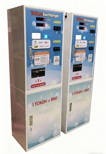 Cambiamonete a Risparmio Energetico con Porta Posteriore per Banconote, Macchina Cambia Monete per Sale Giochi e Caffetterie - Product Image 2