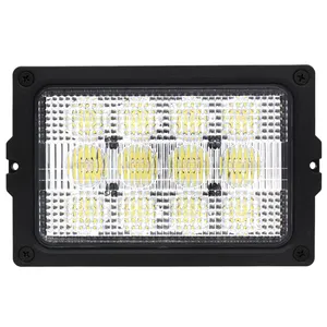 4x6 led 헤드 라이트 빠른 배달 60W 12 Leds 4650 루멘 하이 로우 빔 Led 트랙터 작업 조명 포드 J Deere MacDon Windrower