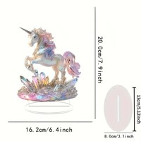2025 Panneau de table en acrylique transfrontalier, design artistique moderne, technique d'impression, Saint-Valentin, Fête des Mères, Fête des Pères