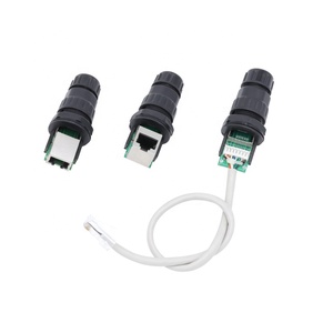 AOHUA Đầu Nối Rj45 Chất Lượng Tốt IP67 Chống Nước Cáp Cat5 Cat6 Ethernet - Product Image 1